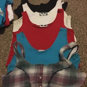 Sports bra/half shirts ??